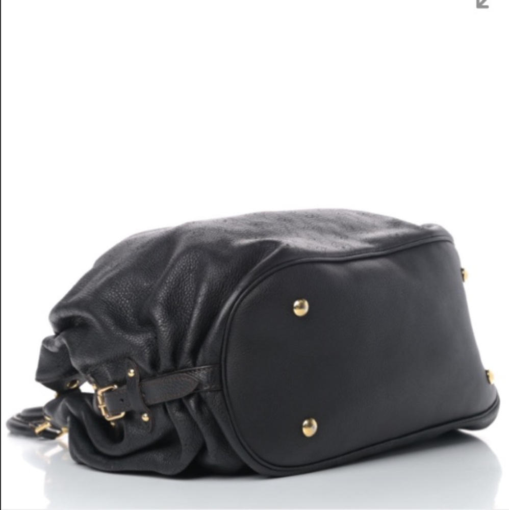 ✨LIKE NEW✨ black leather Louis Vuitton mahina XL - Picture 10 of 14